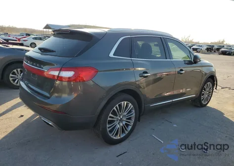 2017 Lincoln Mkx Reserve from USA, damaged, VIN 2LMPJ6LRXHBL49282